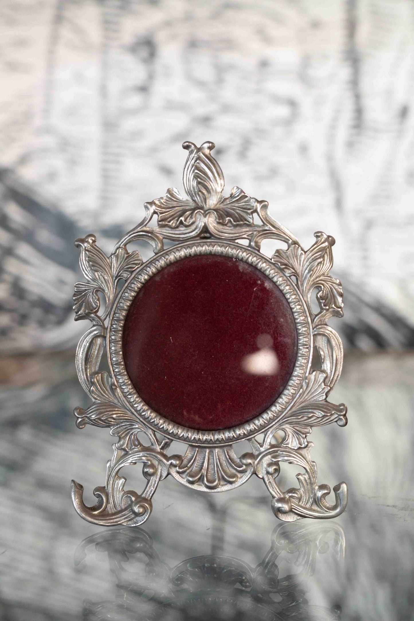 Elias Sterling Silver Pewter Frame