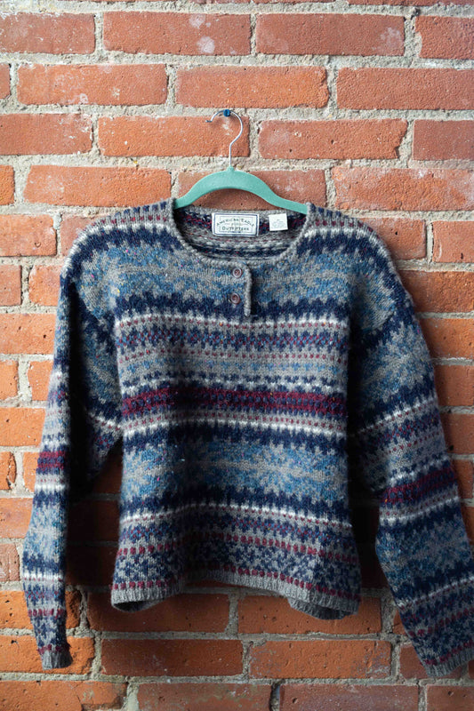 VNTG American Eagle Wool Blend Sweater , Medium