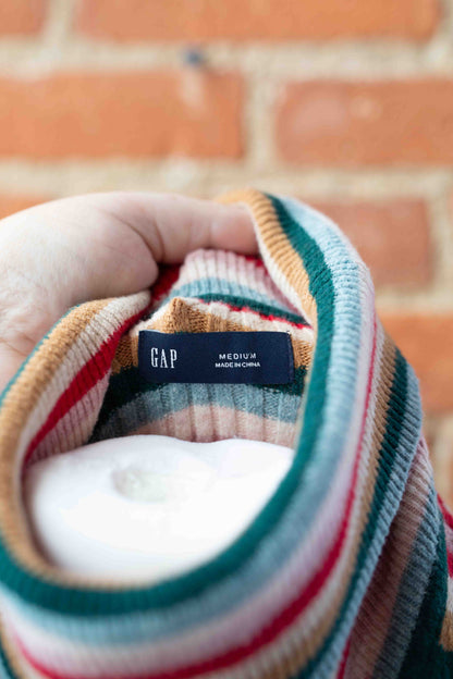 Happy Gap Rib Turtleneck