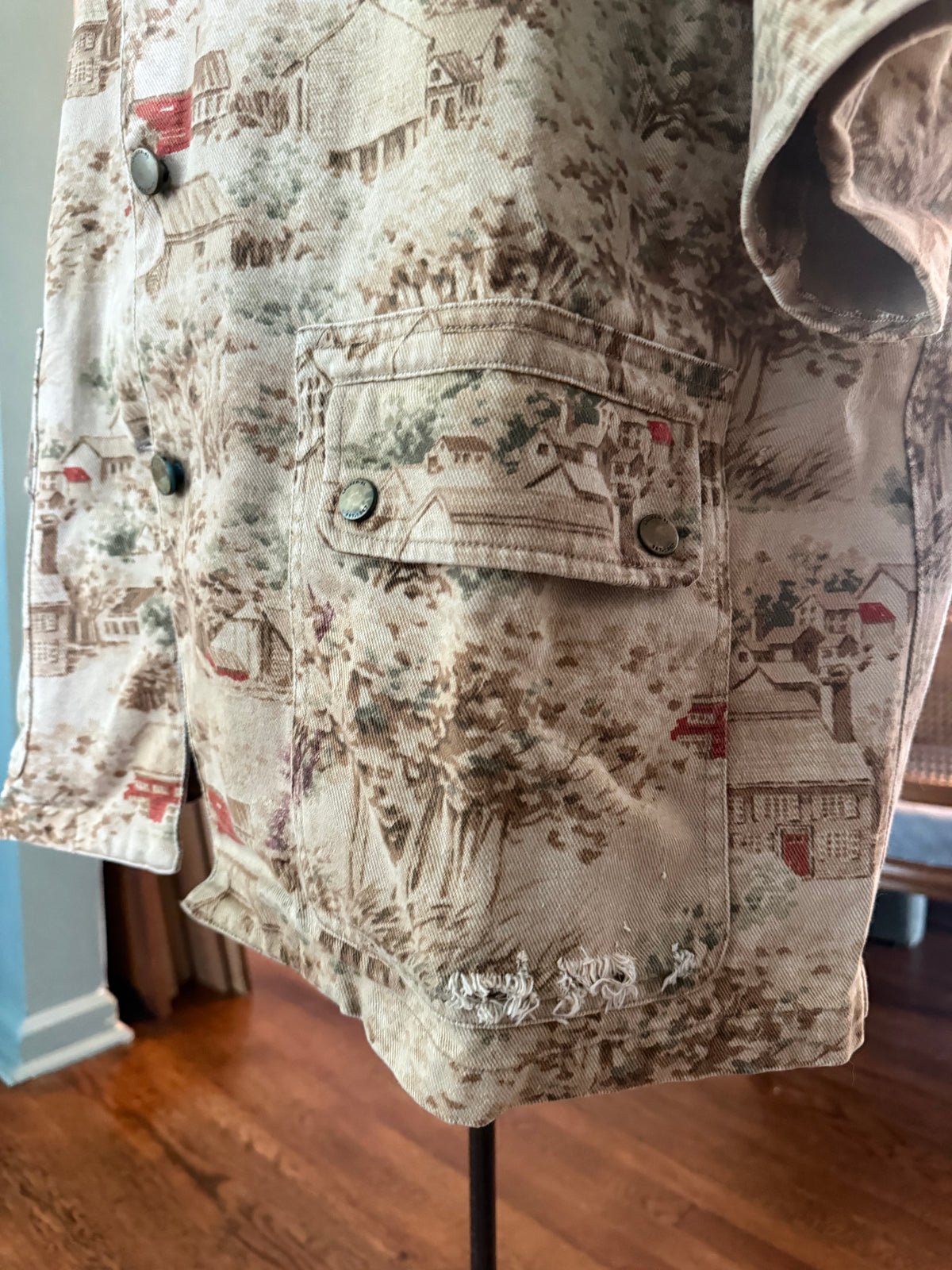 VNTG Ralph Lauren (2XL) Chore Jacket, Modified