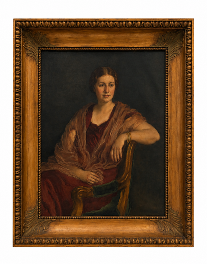 1936 Oil Painting by August Torselff