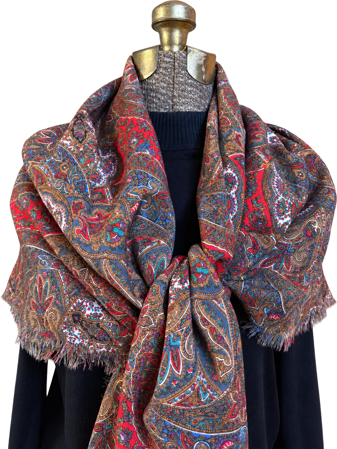 Vintage Liberty of London Wool 49” Scarf
