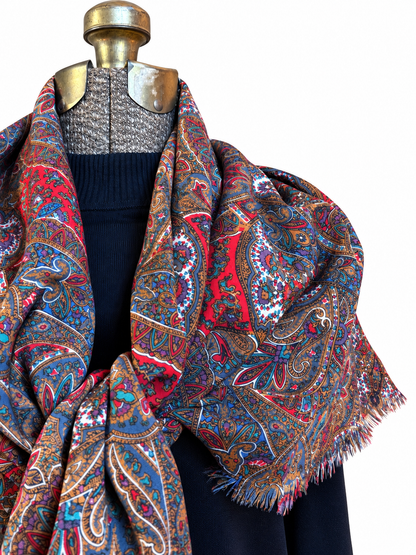 Vintage Liberty of London Wool 49” Scarf