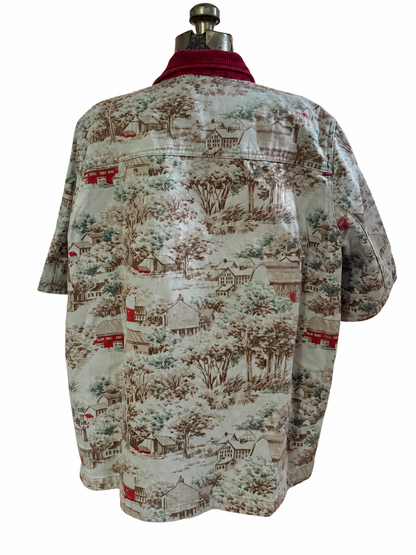 VNTG Ralph Lauren (2XL) Chore Jacket, Modified
