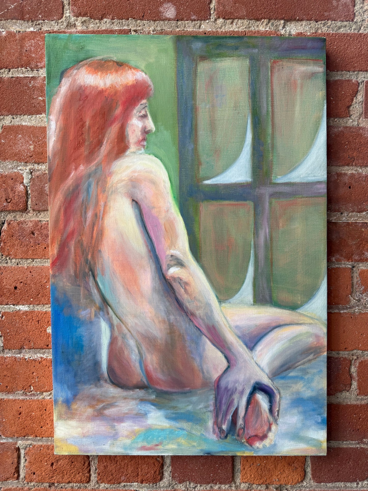 Nude Study, Oil on Canvas