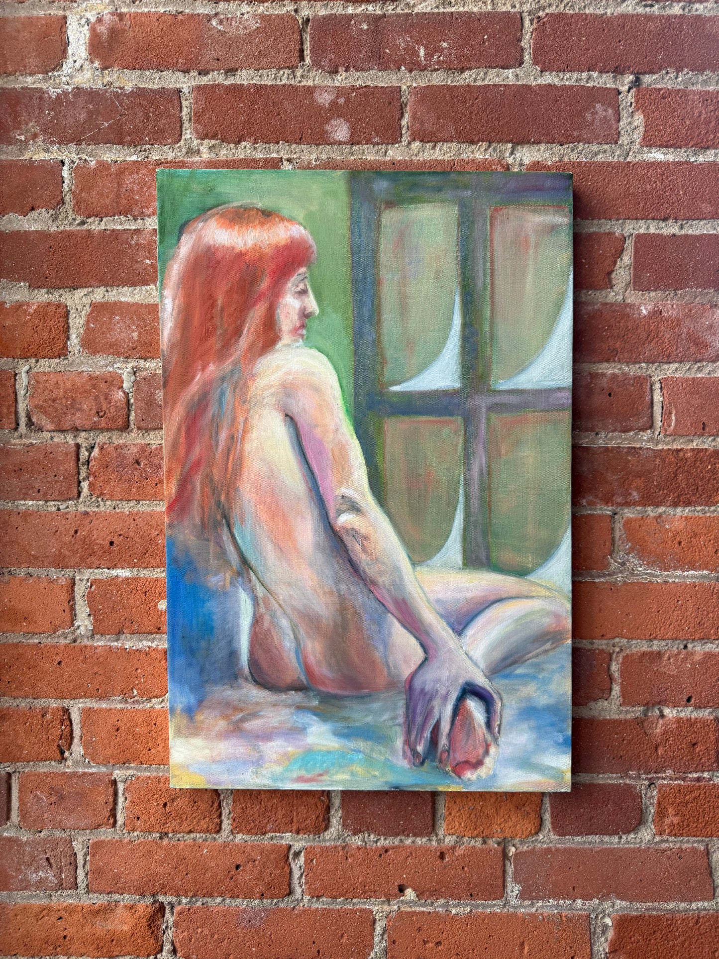 Nude Study, Oil on Canvas