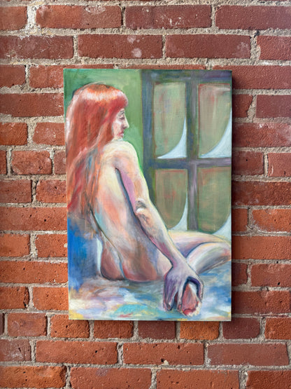 Nude Study, Oil on Canvas