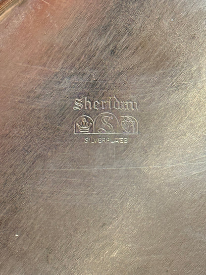 Sheridan Silverplate Footed Tray