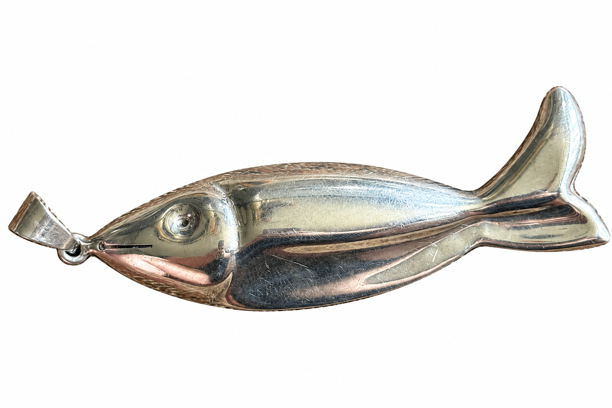 Sterling Fish Pendant