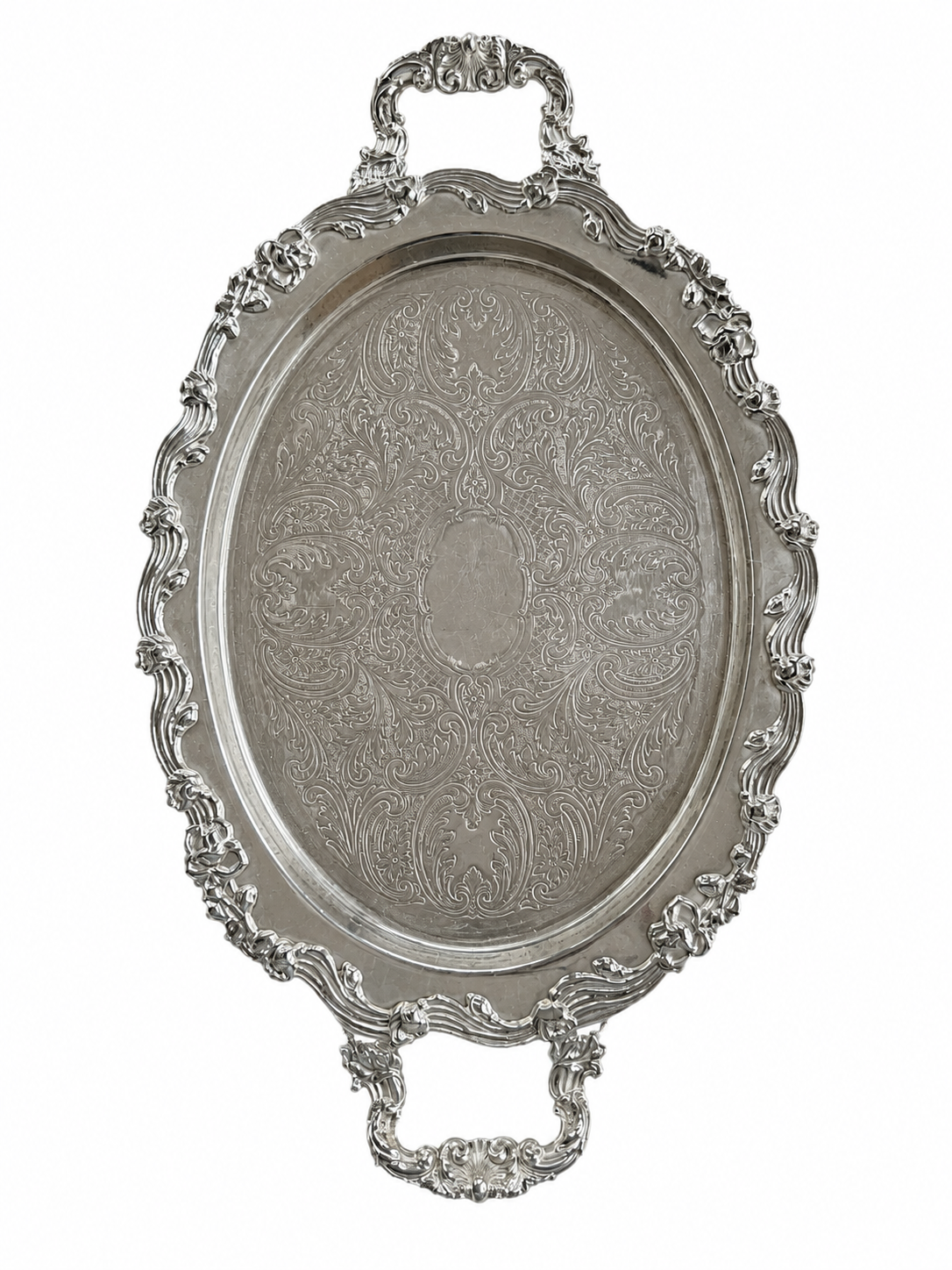 Sheridan Silverplate Footed Tray