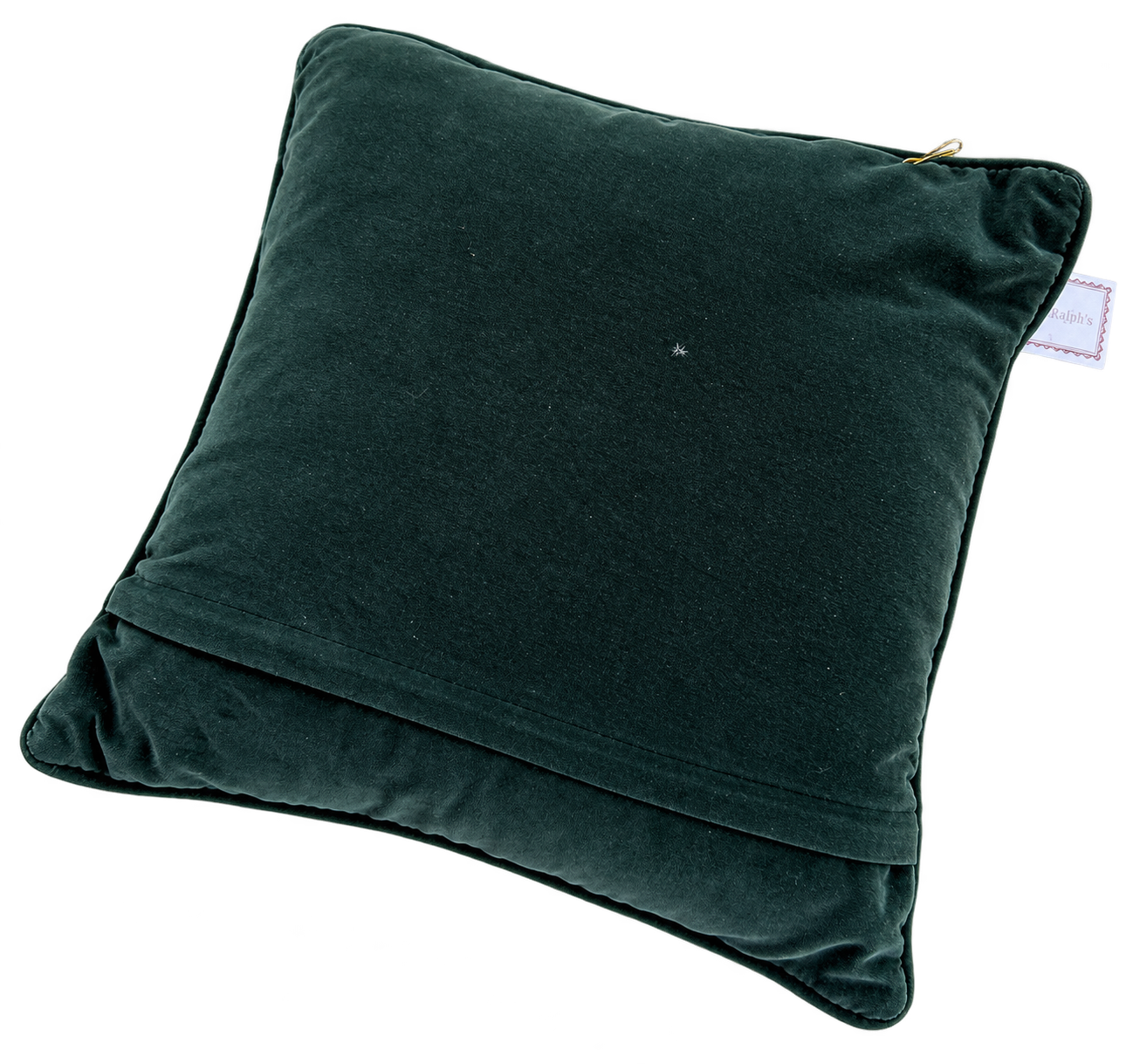 Needlepoint Pug Pillow